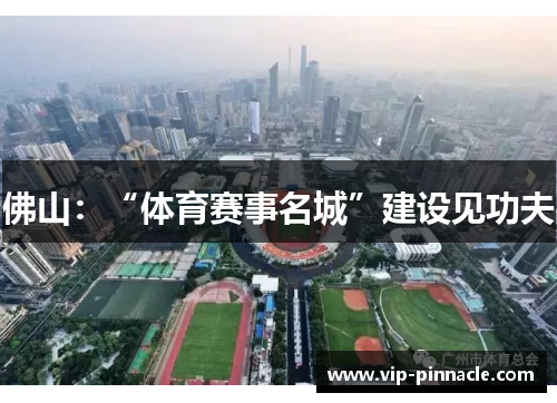 佛山：“体育赛事名城”建设见功夫